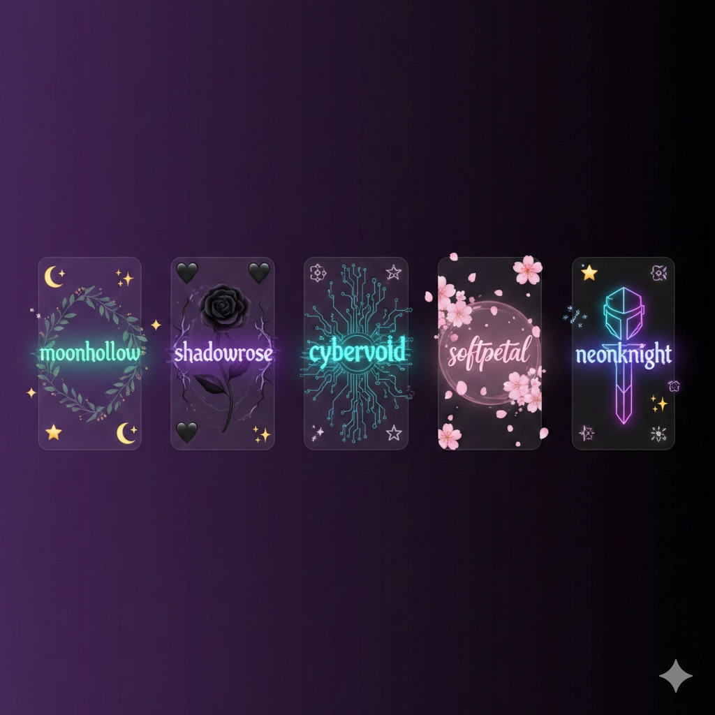 image from 600+ Aesthetic Usernames for Instagram & TikTok 2026